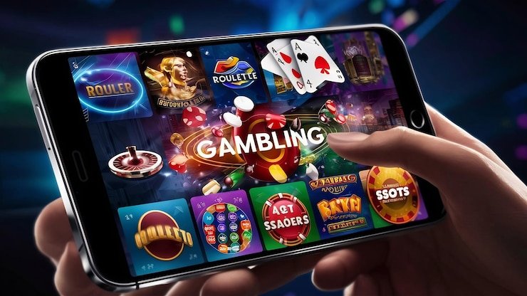 Pengguna mobile membaca informasi mitra